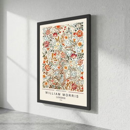 Wallity Cuadro Decorativo Enmarcado Multicolor 35 x 45 cm